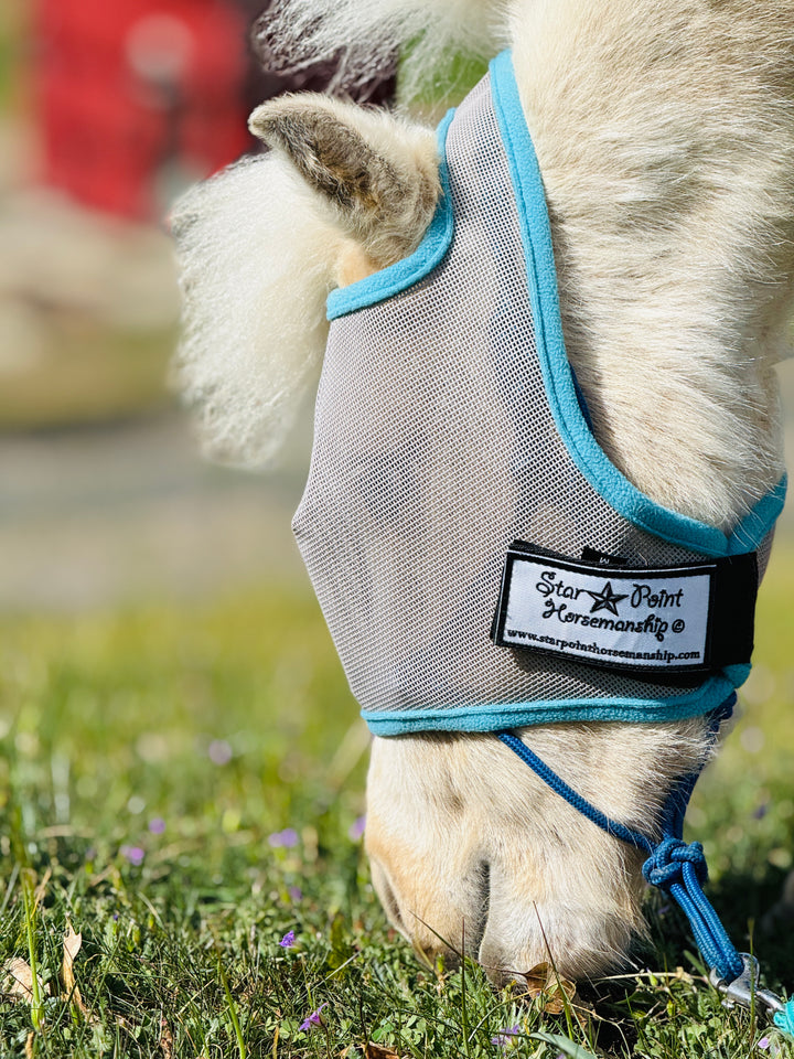 Star Point UV Fly Mask - Mini, Pony & Cob Sizes