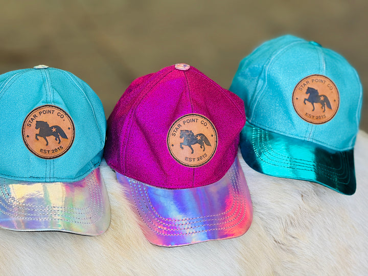 Star Point Sparkle/Holographic Hats