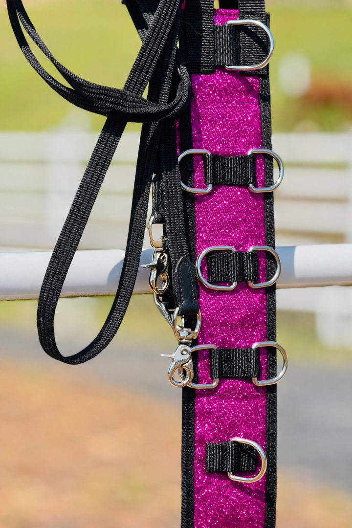 Miniature Horse-Pony Ground Driving Surcingle/Reins Set