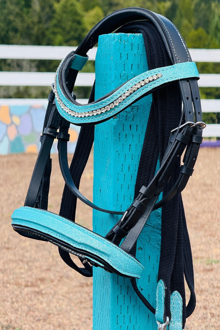 Miniature Horse Leather Bridle & Reins Set | Star Point Horsemanship