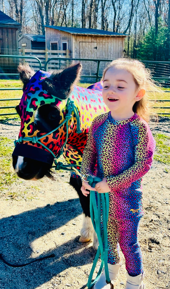 Rainbow Cheetah Girls Long Sleeve Sun Shirt 2T-7