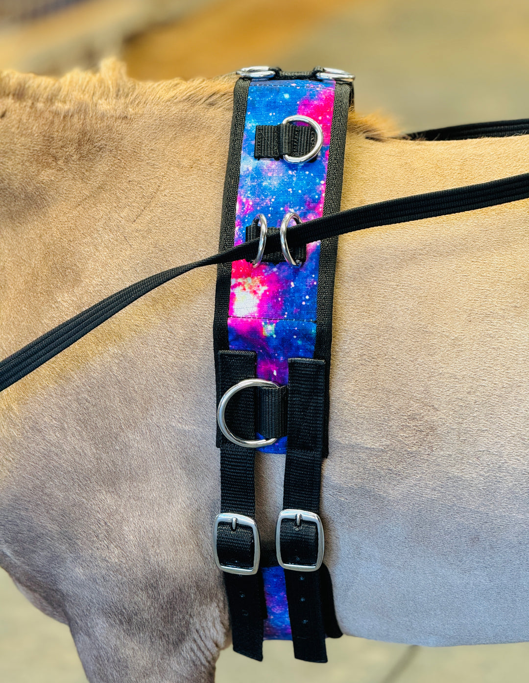 Surcingle Set Miniature Horse-Pony Ground Driving Surcingle/Reins Set