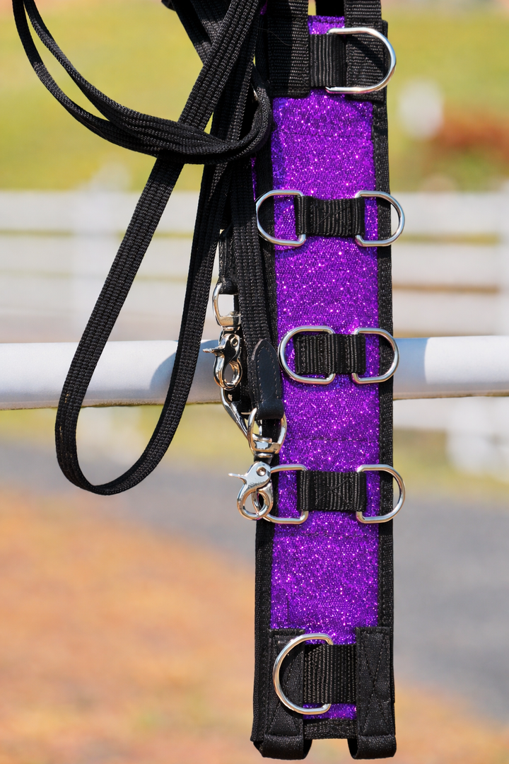 Miniature Horse-Pony Ground Driving Surcingle/Reins Set