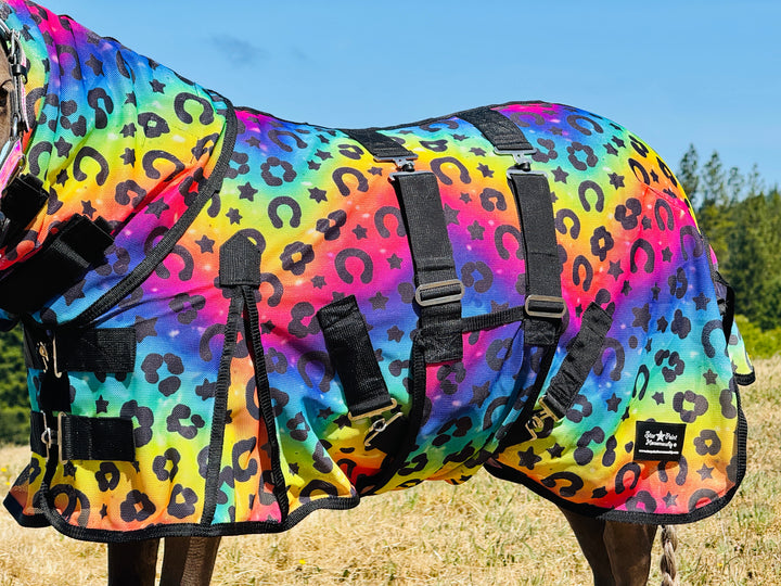 Hooded Printed Mesh UV Fly Sheets - 38-80"