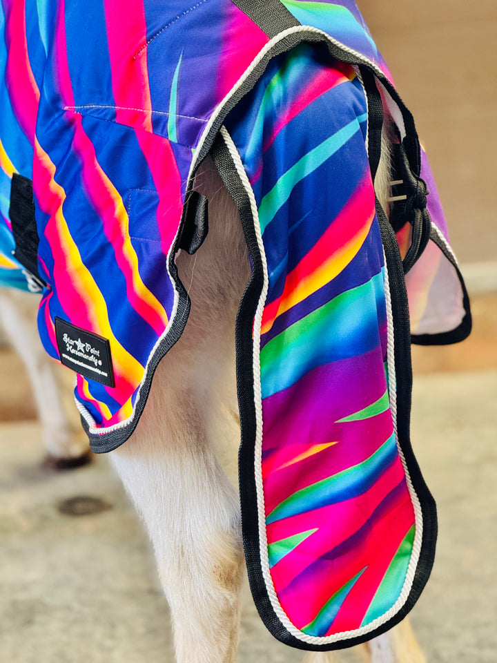 Miniature Horse & Pony Printed Fleece Cooler w/Tail Bag - 38-54"