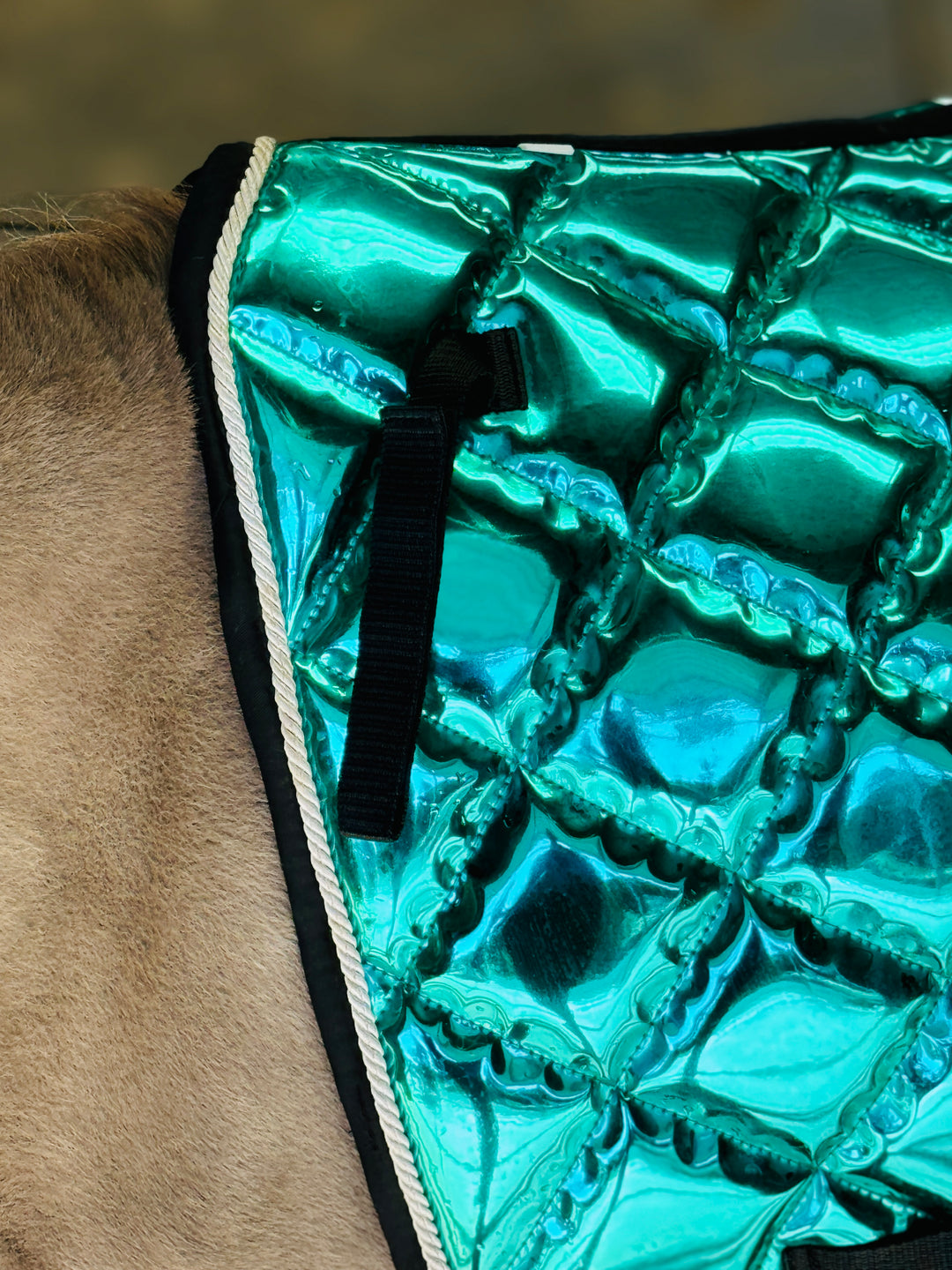 Holographic English Saddle Pads