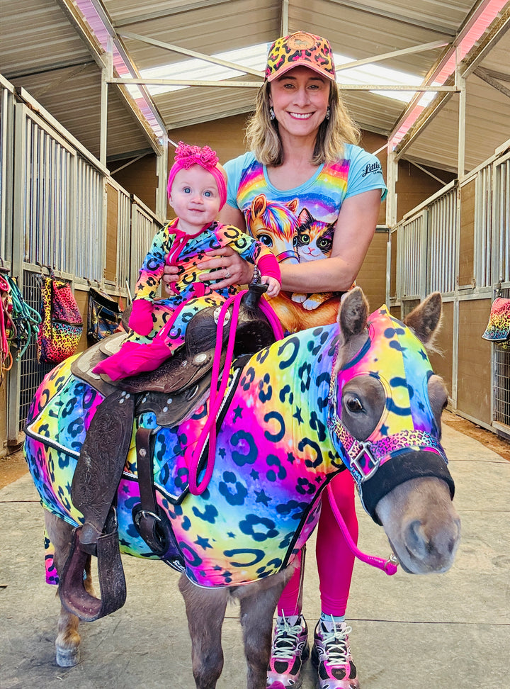 Rainbow Rodeo ™️ Bamboo Baby Romper - Sample Drop 3-18 mos