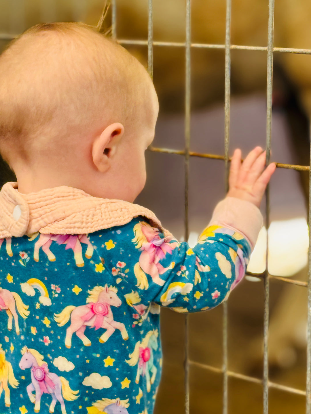 Ribbon Ponies Bamboo Baby Romper - Sample Drop 3-18 mos