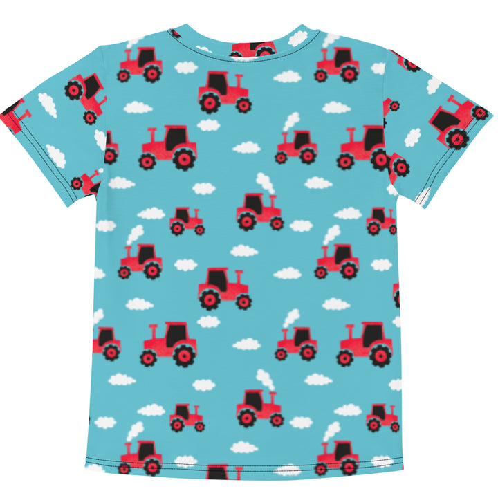 Red Farm Tractor Kids T-Shirt 2T-7