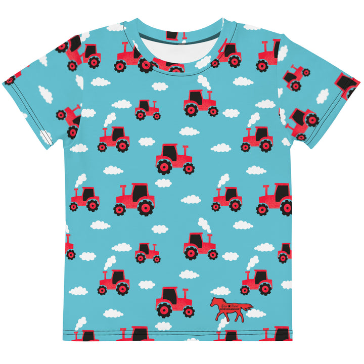 Red Farm Tractor Kids T-Shirt 2T-7