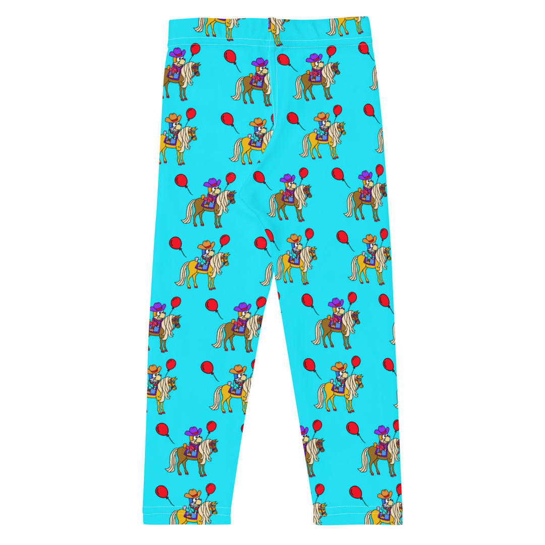 Balloon Pony Puppy Kids' Leggings 2T-7 Back