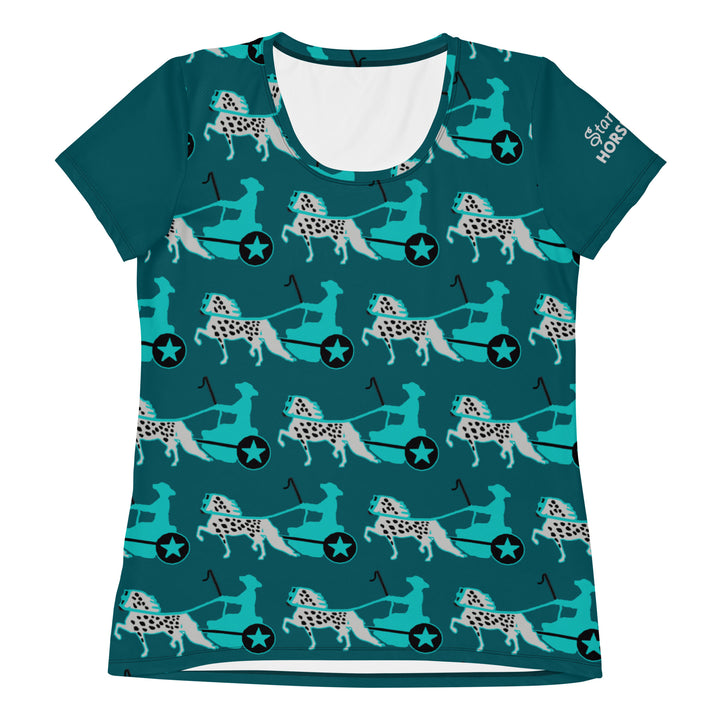 Dark Teal Appaloosa Driving Pony Women's Shirt