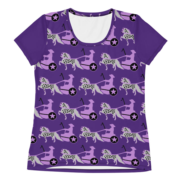 Purple Appaloosa Driving Pony Women's T-Shirt