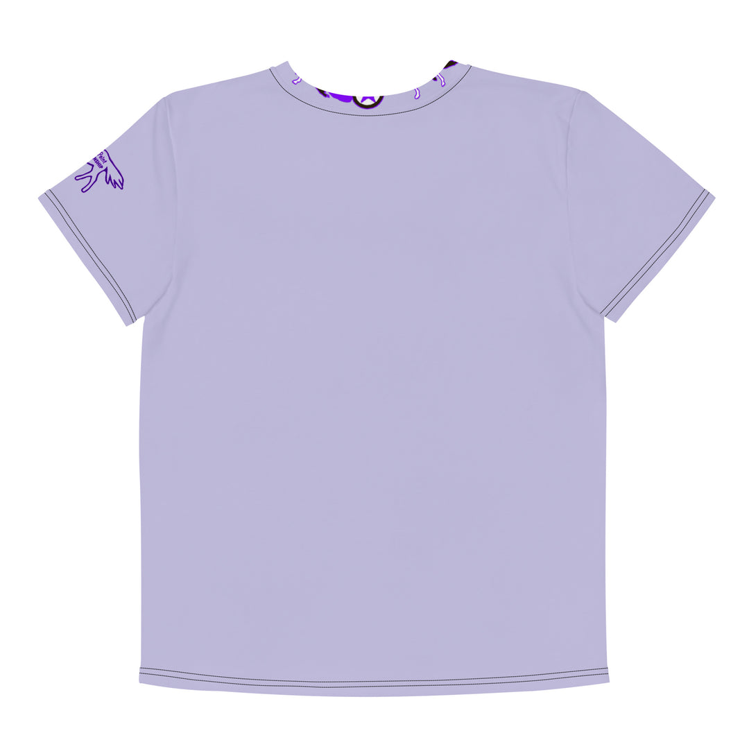 Purple Pinto Driving Pony Girl's T-Shirt 8-16