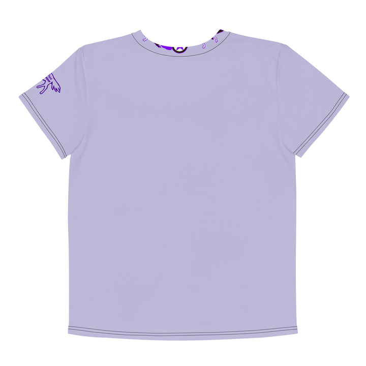 Purple Pinto Driving Pony Girl's T-Shirt 8-16