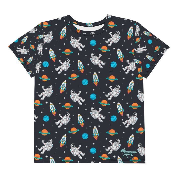 Cool Astronaut Space Kid's T-Shirt 8-16