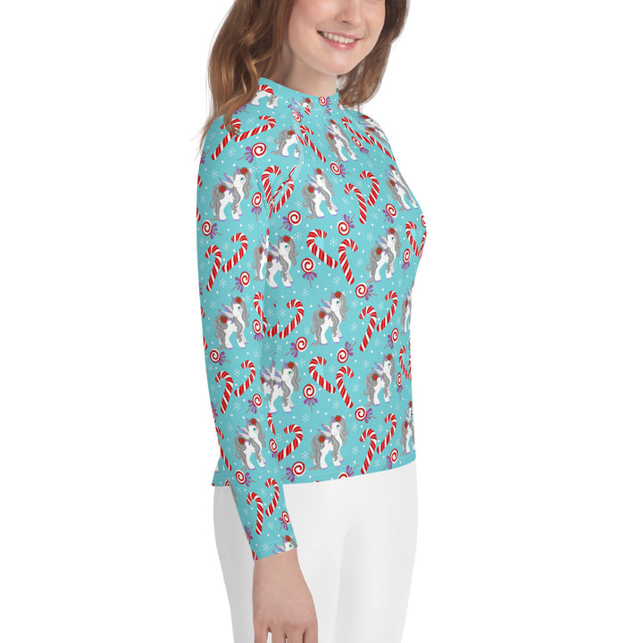 Candy Cane Pony Youth Long Sleeve 8-16 - Star Point Horsemanship