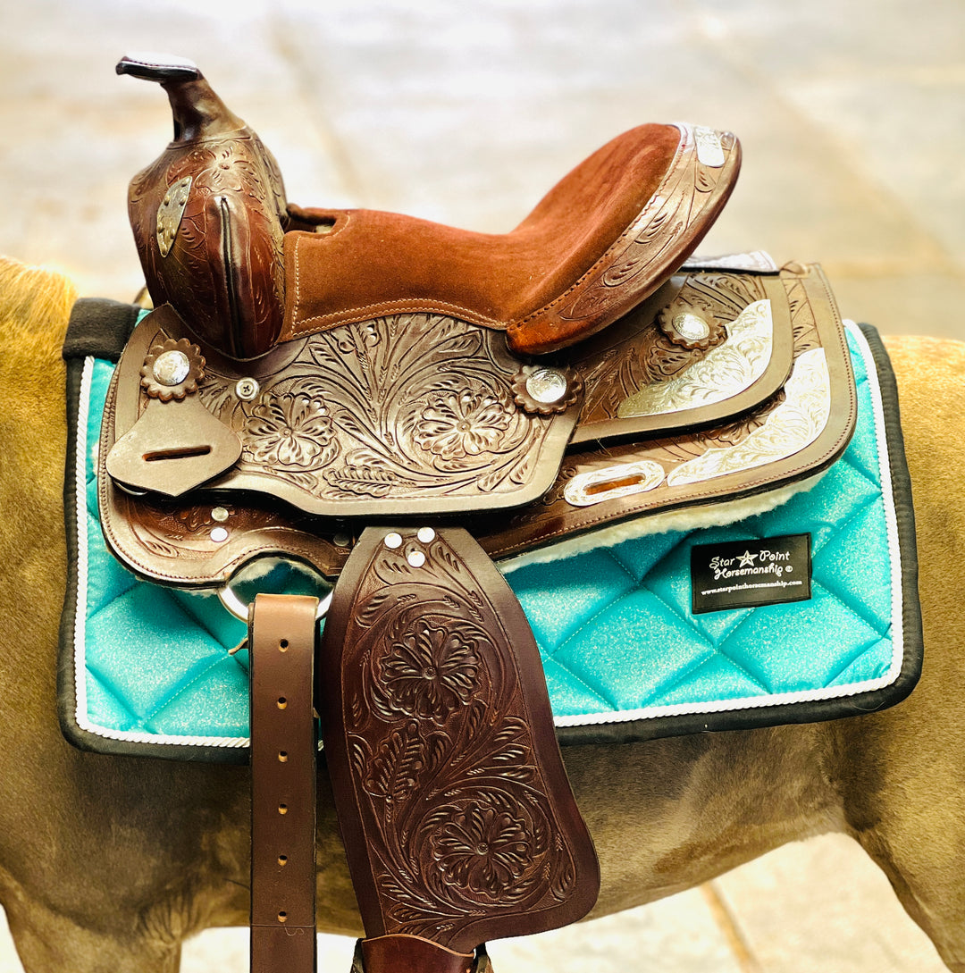 Mini-Pony Western Saddle Pad - Star Point Horsemanship