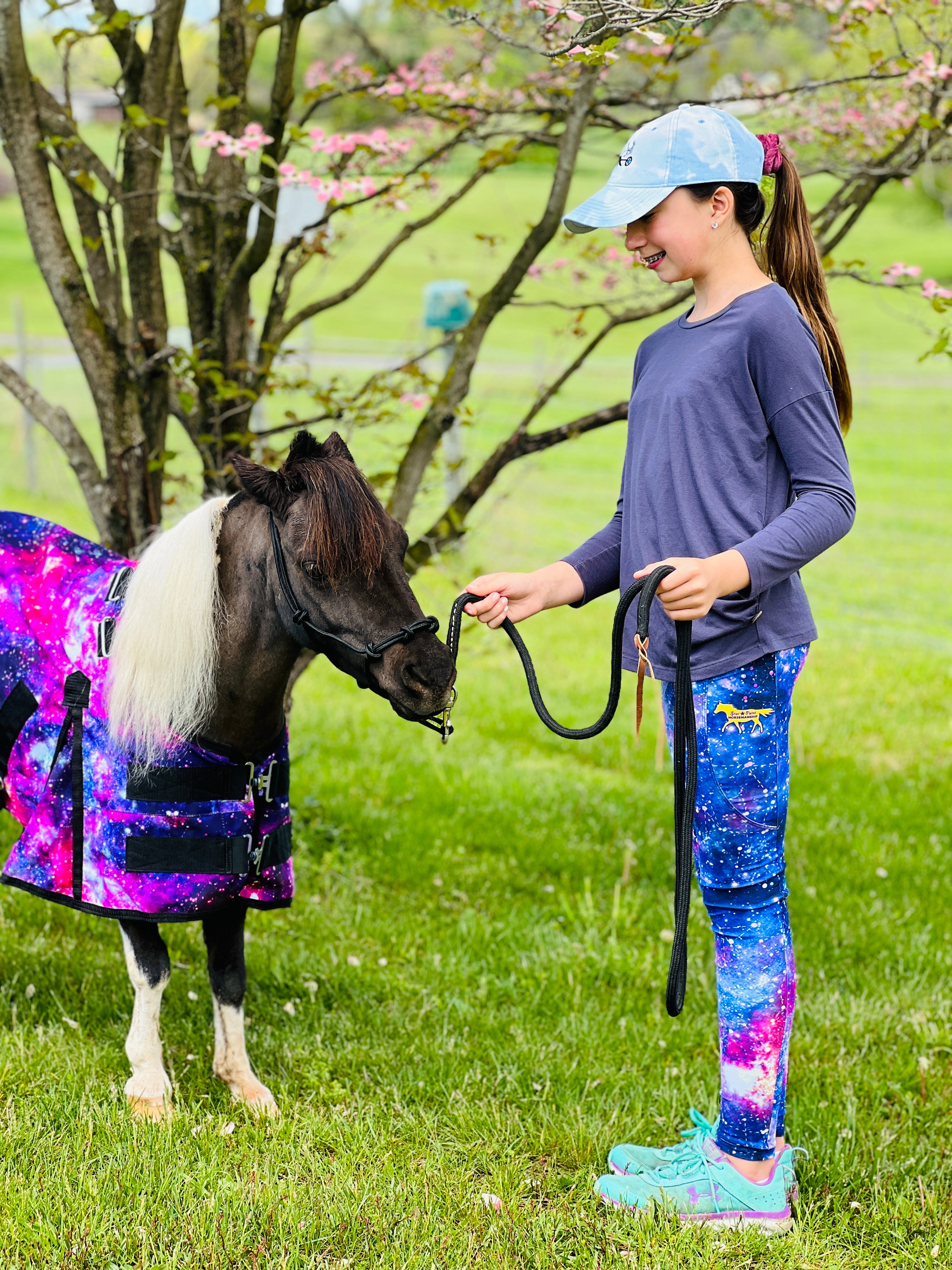 Women s Galaxy Equi Leggings w Pockets Star Point Horsemanship