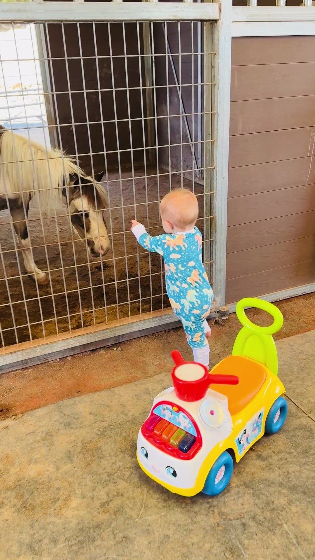 Moonlight Ponies Bamboo Baby Romper - Sample Drop 0-12 mos