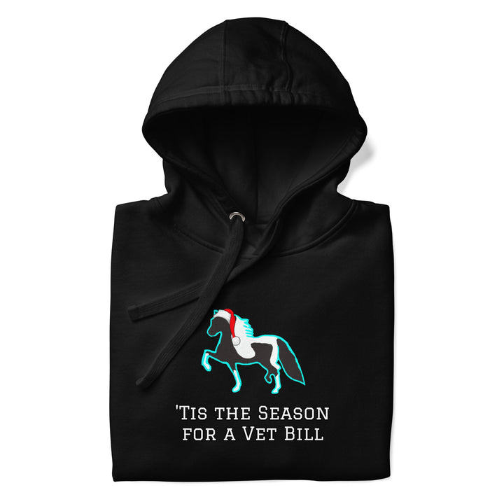 'Tis the Season Vet Bill Christmas Pony Hoodie