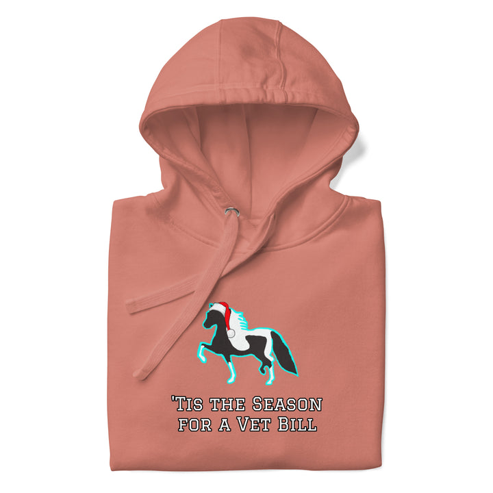 'Tis the Season Vet Bill Christmas Pony Hoodie