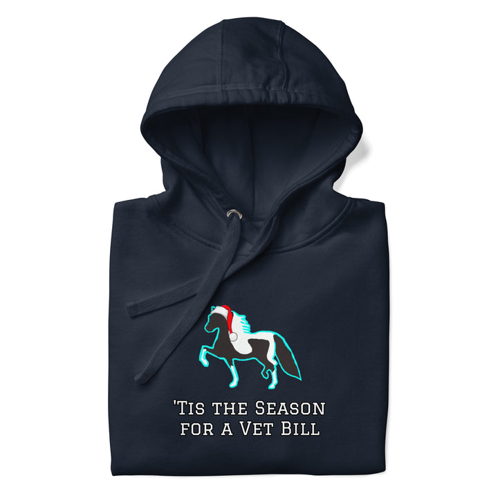 'Tis the Season Vet Bill Christmas Pony Hoodie