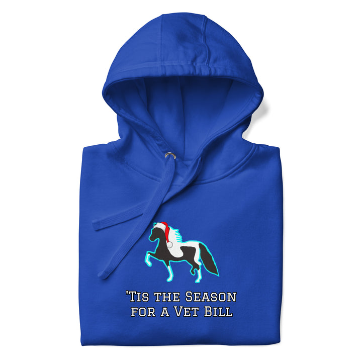 'Tis the Season Vet Bill Christmas Pony Hoodie