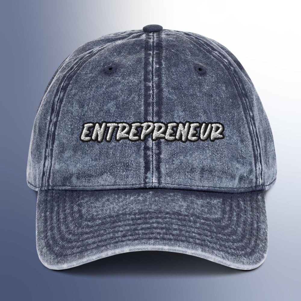 Entrepreneur Vintage Cotton Twill Cap - Star Point Horsemanship