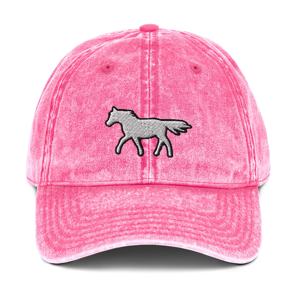 Pink pony hotsell cotton baseball cap