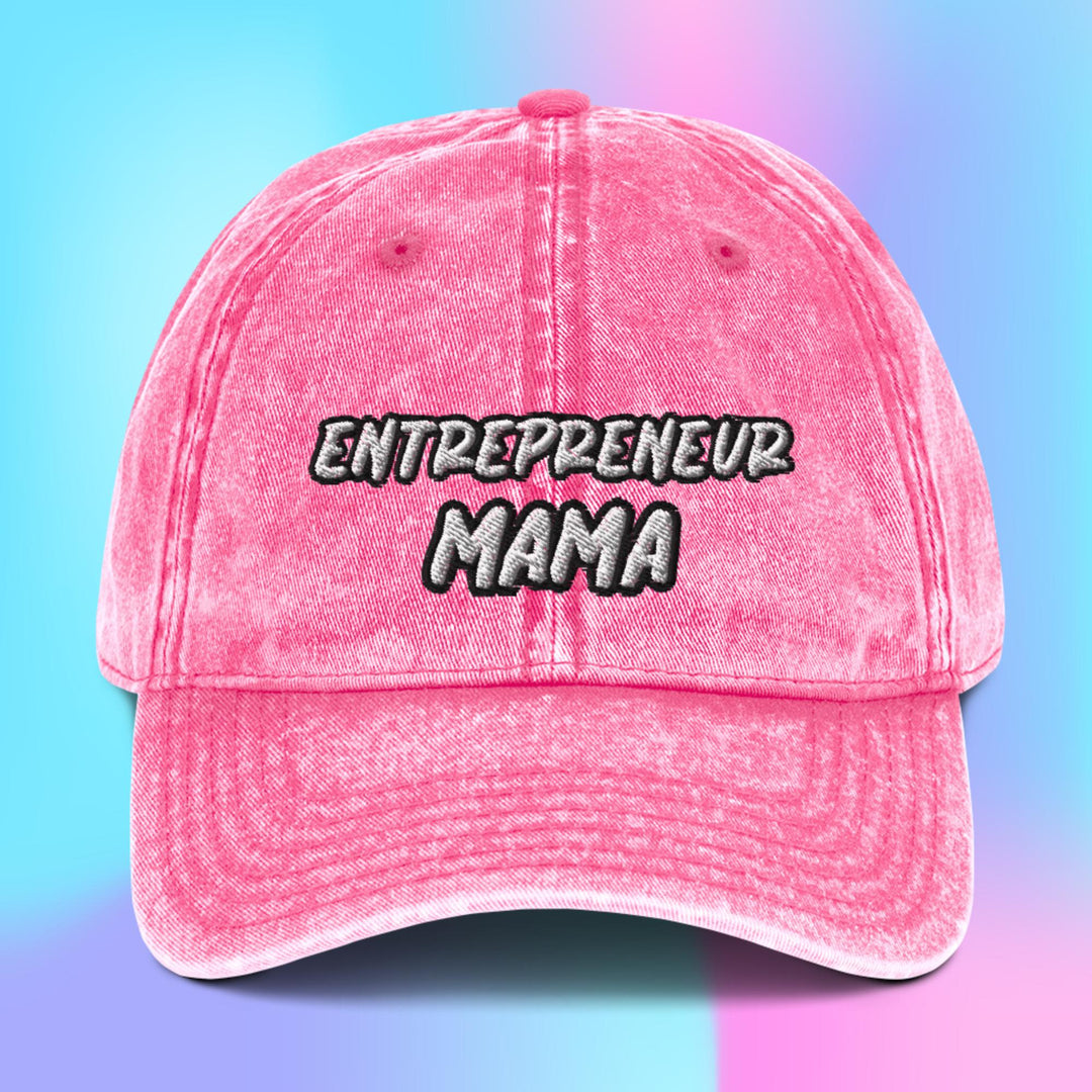 Entrepreneur Mama Vintage Cotton Twill Cap - Star Point Horsemanship