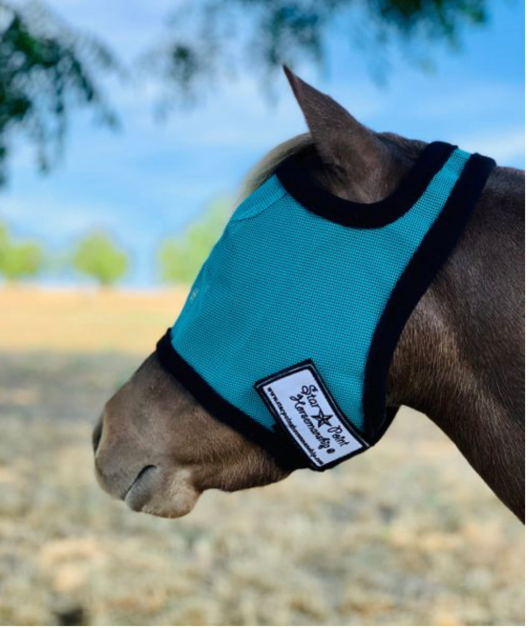 Star Point Fly Mask - Mini to Horse Size - Star Point Horsemanship