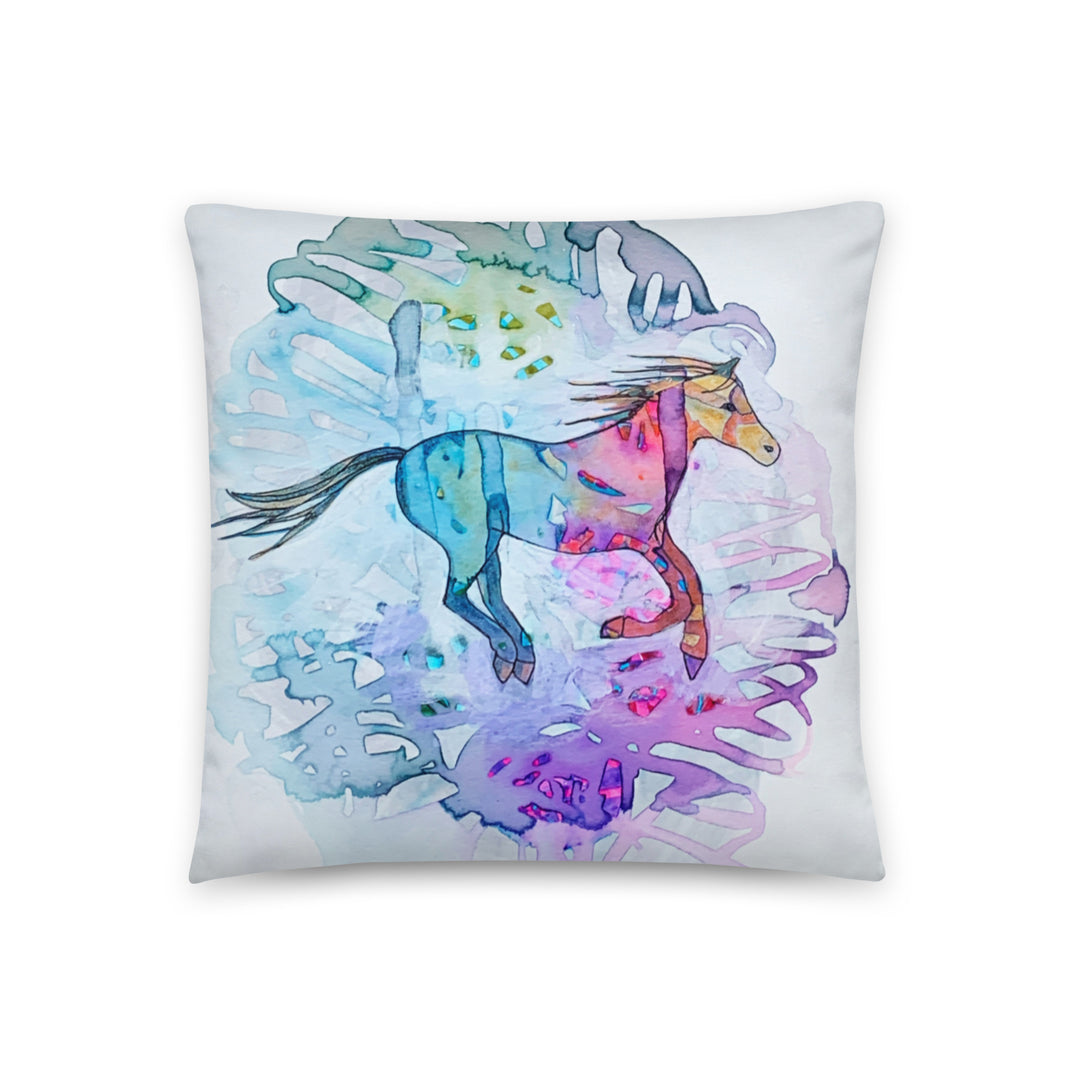 Rainbow Horse Pillow - Star Point Horsemanship