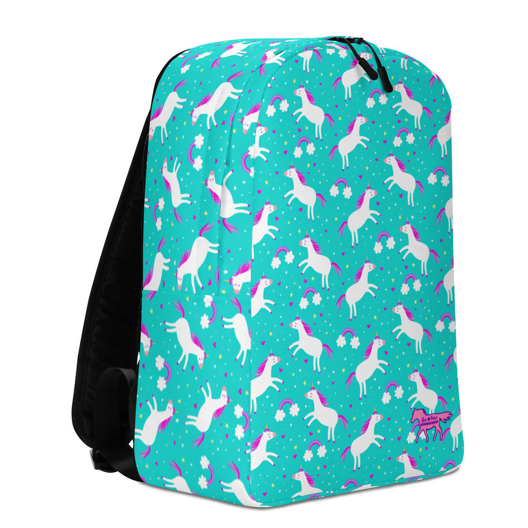 Teal Unicorn Backpack - Star Point Horsemanship