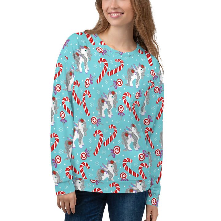 Candy Cane Pony Sweater - Star Point Horsemanship