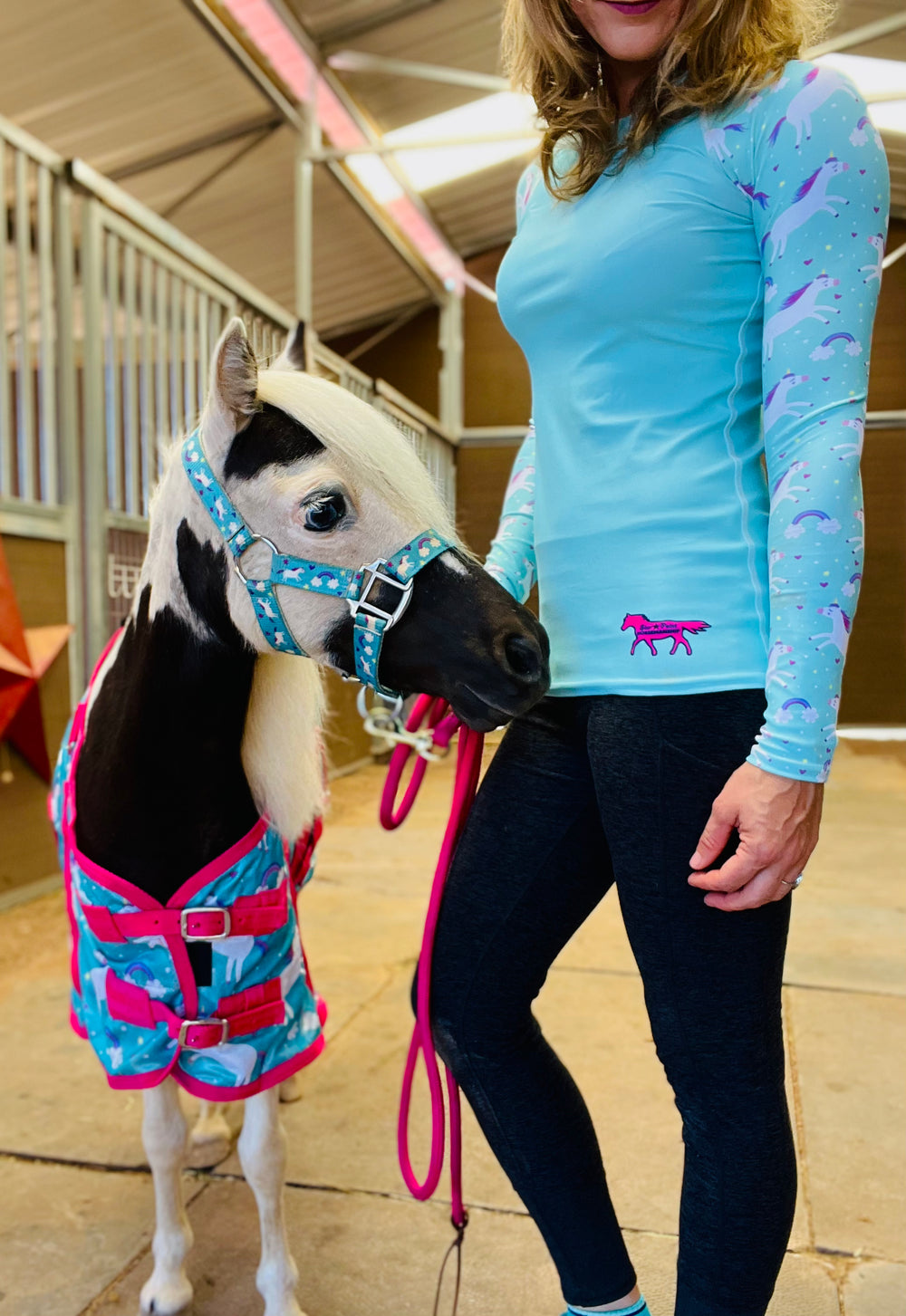 Women's Unicorn Sun Shirt - Star Point Horsemanship