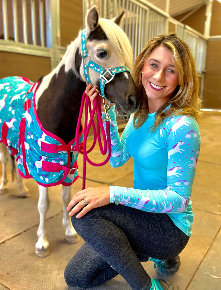 Women's Unicorn Sun Shirt - Star Point Horsemanship