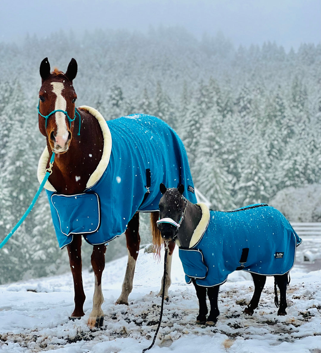 Luxury Fleece Cooler - 40-80" - Star Point Horsemanship