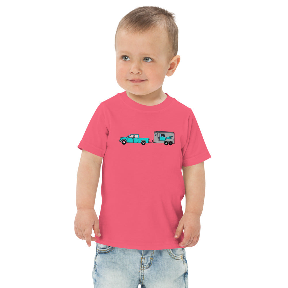 Horse Trailer & Truck Toddler T-Shirt - Star Point Horsemanship
