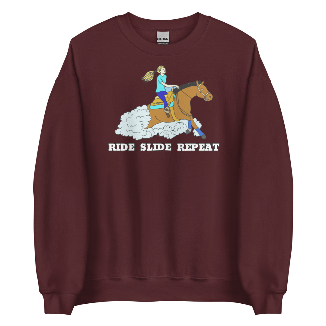 Ride Slide Repeat Reining Sweatshirt - Star Point Horsemanship