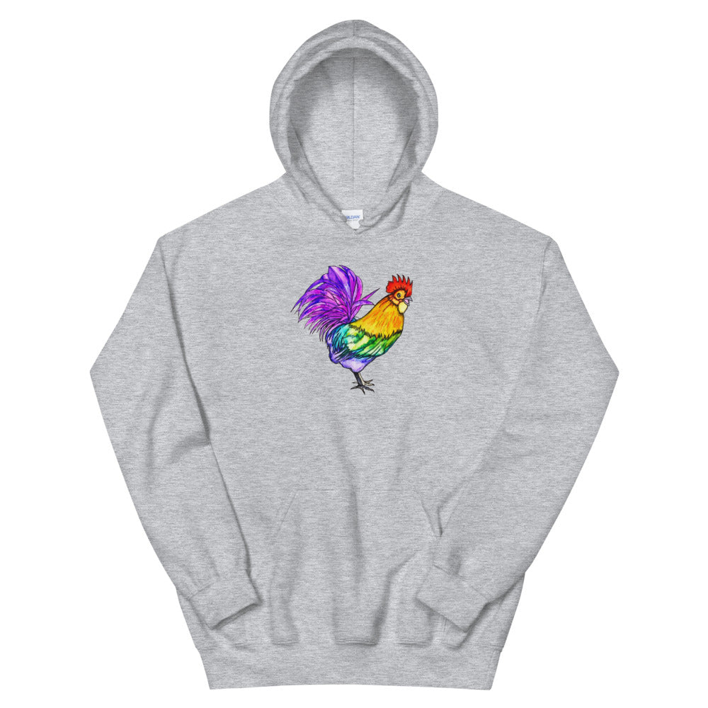 Rainbow Rooster Sweatshirt - Star Point Horsemanship